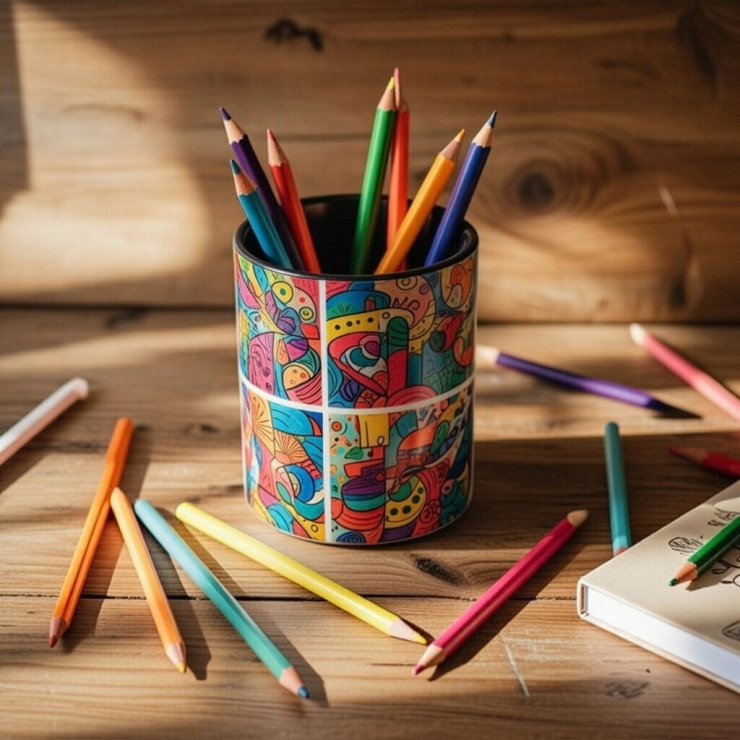 Pot à crayon personnalisé