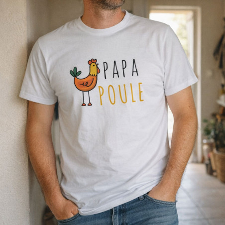       T-shirt pour papa Poule
    