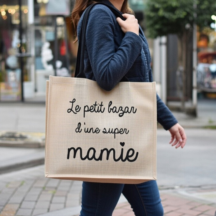 Cabas pour jeune mamie