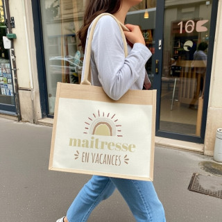 Sac jeune maitresse en vacances