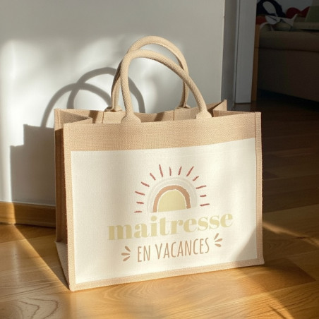       Sac original pour maitresse en vacances
    
