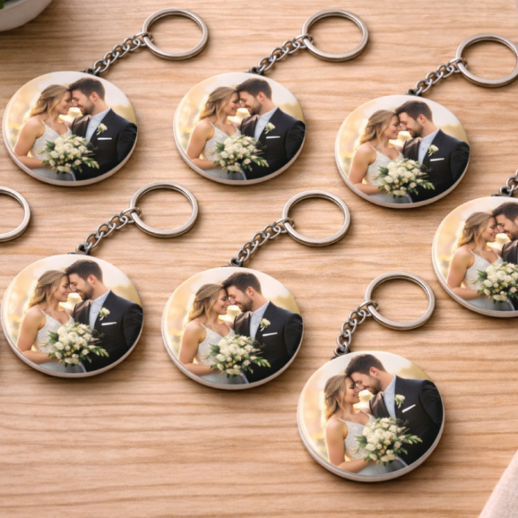 Porte-clés personnalisé mariage