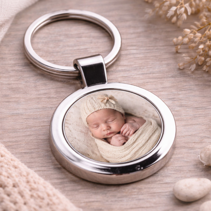 Porte-clés personnalisé naissance