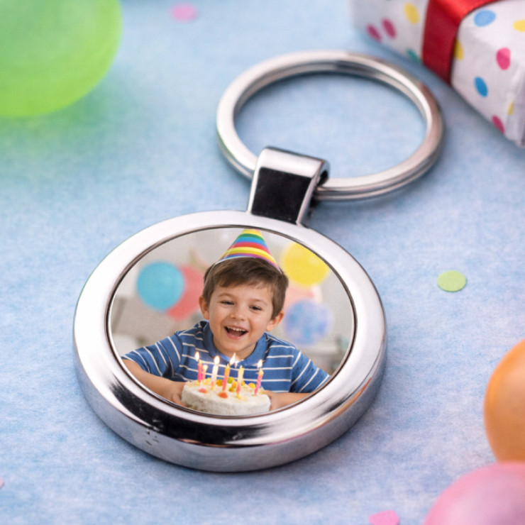 Porte-clés personnalisé anniversaire