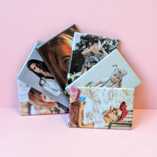 Achat magnet rectangle personnalisé Baptême - Aimant rectangle personnalisable