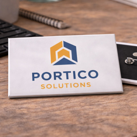       Badge personnalisé entreprise
    
