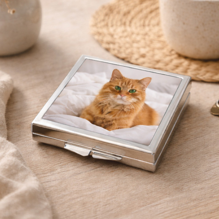 Miroir à clapet format carré