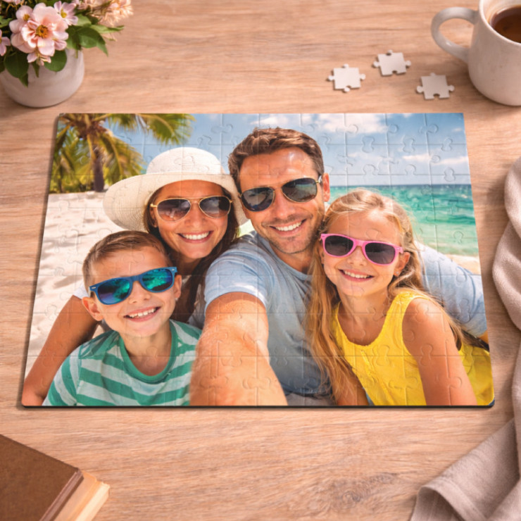 Puzzle personnalisé avec photo de vacances