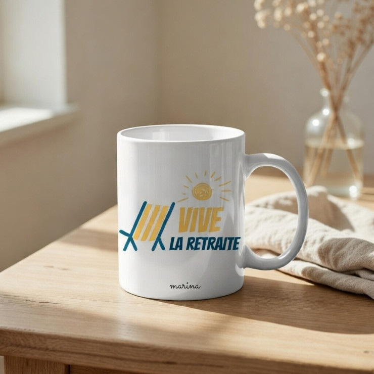 Mug pour la retraite