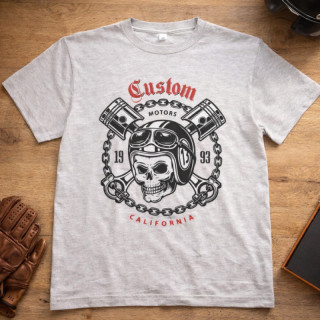Achat t shirt motard homme