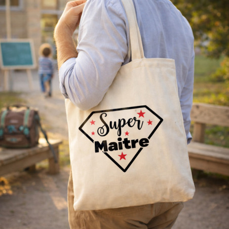       Tote bag pour maitre d'école
    