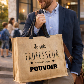 Cabas professeur - Idée cadeau