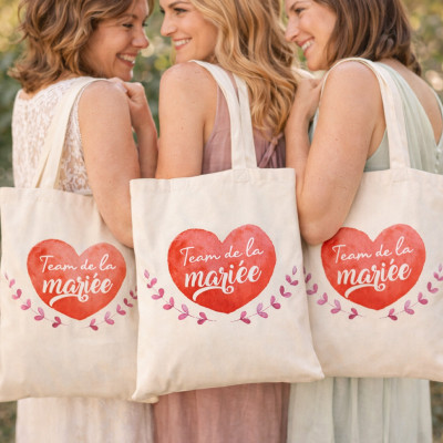Achat tote bag Mariage
