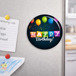 Magnet "Happy birday" Frigo