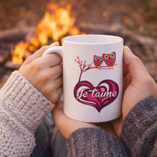 Achat mug "Je t'aime" à offrir