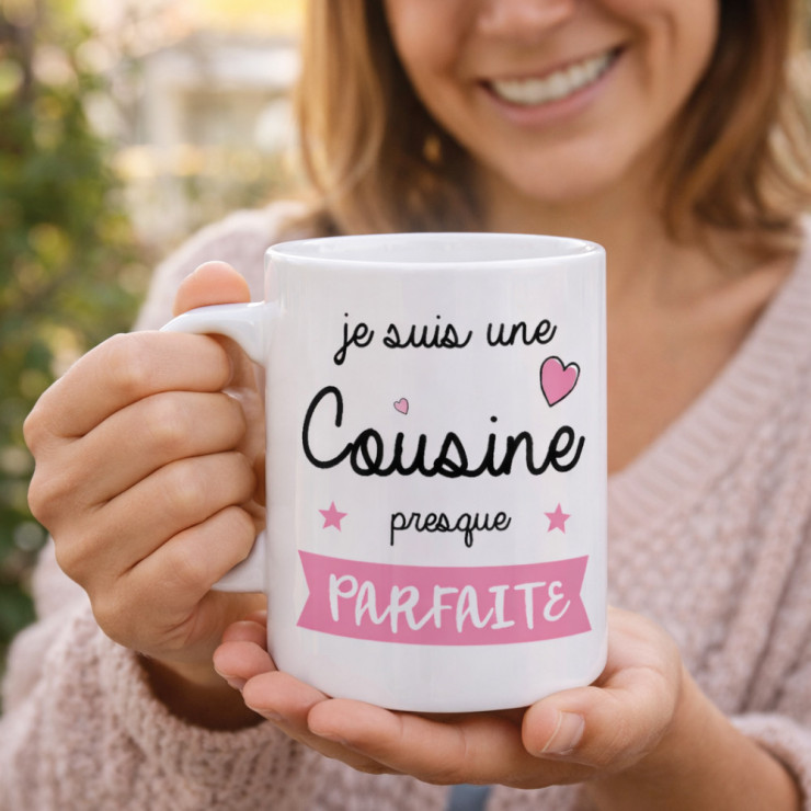 Mug personnalisé cousine