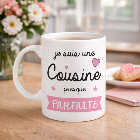       Mug cadeau pour cousine
    