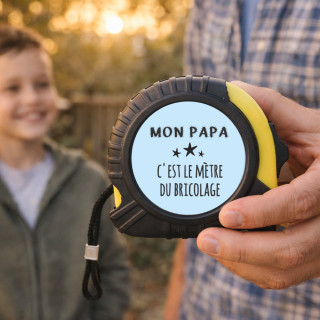 Achat mètre ruban personnalisé pour Papa - Cadeau pratique