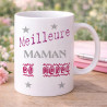 Mug meilleure maman - Cadeau fête - Mug Femme
