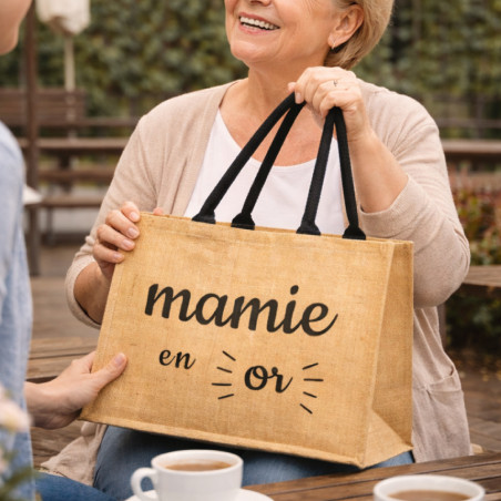       Cabas Mamie en Or
    