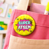 Badge super atsem - cadeau de remerciement - Badges à épingle