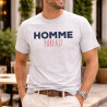 T-shirt Homme Parfait - Blanc chiné