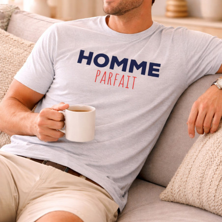       T-shirt Homme Parfait -Mode tendance
    