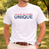 T-shirt Je suis un modèle unique - T shirt homme en coton - T-shirt Homme