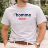 T-shirt l'homme idéal - Cadeau fête des pères - T-shirt Homme