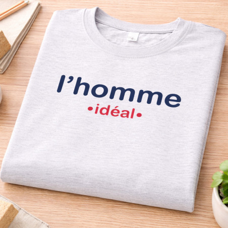       T-shirt l'homme idéal
    