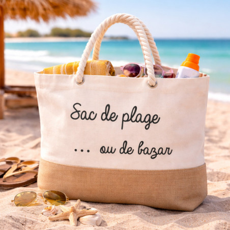       Sac de plage spacieux - Fourre tout
    