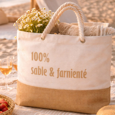 Achat sac de plage original - cadeau humour pour les vacances