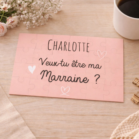       Puzzle Veux tu être ma marraine
    