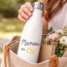 Bouteille Maman or - Idée cadeau pratique - Bouteilles isothermes