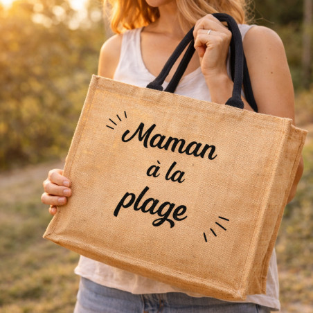      Cabas Maman à la plage
    