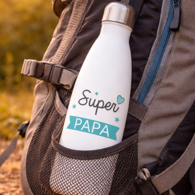 Achat bouteille isotherme PAPA - cadeau utile et plein d’attention