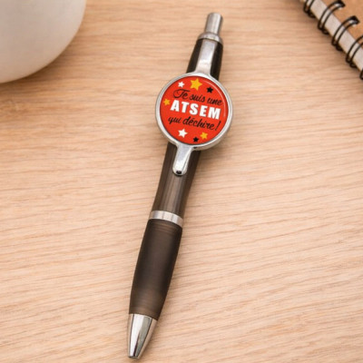 Achat stylo personnalisé pour Atsem - Cadeau fin d'école