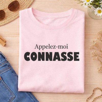 Achat t-shirt Connasse - Idée cadeau humoristique