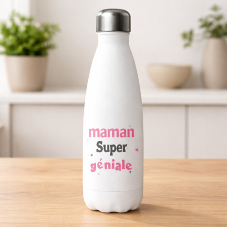       Bouteille Maman géniale
    