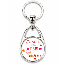 Porte clés atsem qui déchire