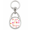 Porte clés atsem qui déchire - Porte-clés Femme