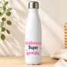 Bouteille Maîtresse - Idée cadeau fin d'année scolaire CP CM1 CM2 - Bouteilles isothermes
