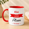 Mug Atsem - Cadeau idéal pour remercier une ATSEM en fin d’année scolaire - Mug Femme