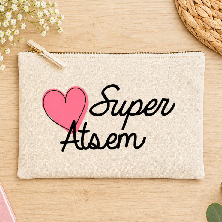 Pochette Atsem - Cadeau original pour dire merci à une ATSEM dévouée
