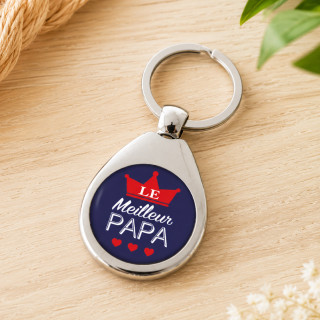 Porte clés jeton de caddie Papa