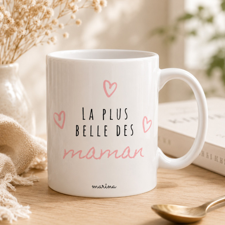 Mug La plus belle des mamans - Cadeau des enfants