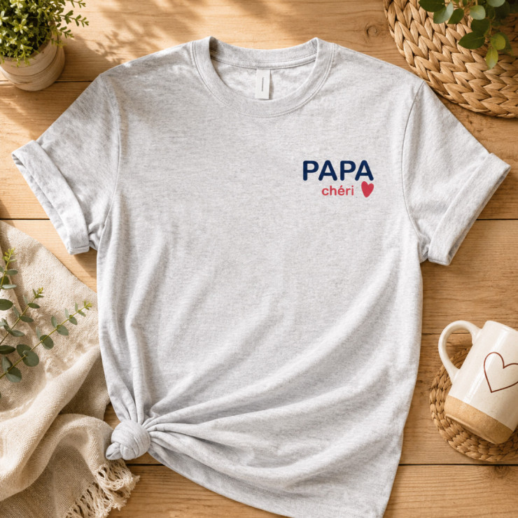       T-shirt Papa chéri
    
