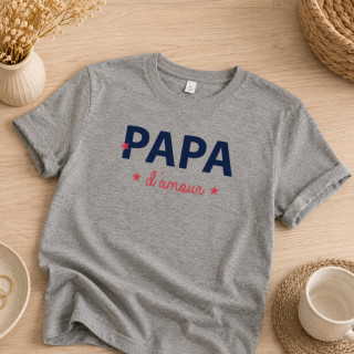T-shirt Papa d'amour