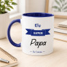 Mug Élu Super Papa - cadeau humour pour papa - Mug Homme