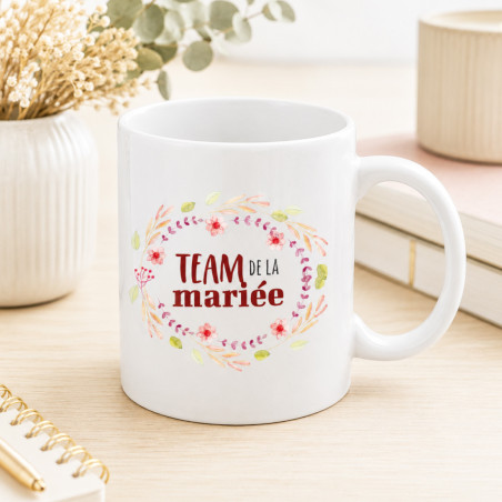       Tasse EVJF Team de la mariée - Cadeau enterrement de vie
    